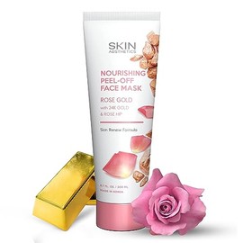 Skin Aesthetics Mascarilla exfoliante de oro rosa 200 ml                                                                                              