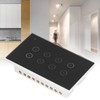 8 Gang Smart Switch WiFi Wall Switch Remote Control Touch