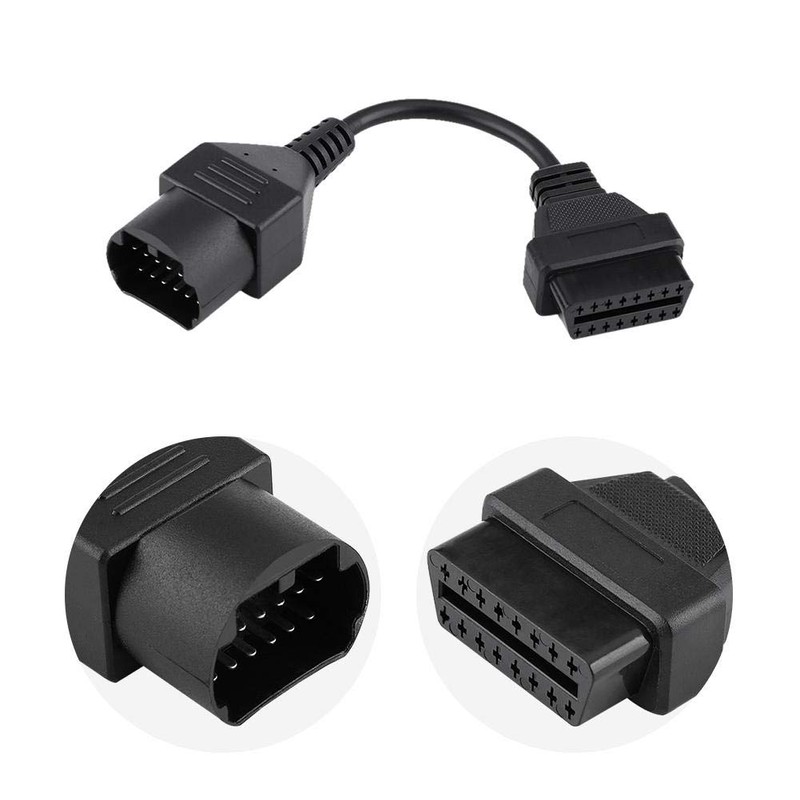 OBD2 Adapter Cable, Diagnostic Cable for MAZDA 17 Pin Obd2-12V-24V