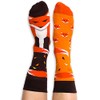 Nanushki Unisex Funny Crazy Motif Socks FireFox Fox, Firefox