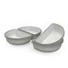 SureFeed Halbschale, 4 Stück, Grau