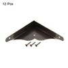sourcing map Desk Corner Protector Table Edge Protector Cover Metal