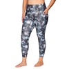 RBX Women's Plus Size Legging, Quick Drying Printed Workout Leggings