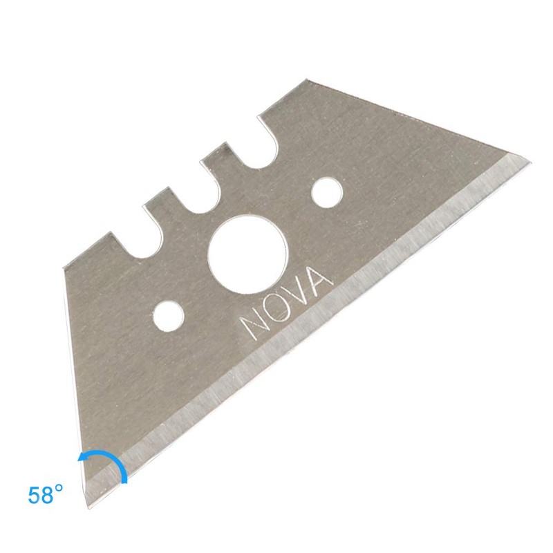 Nova Self retracting Squeeze Trigger Knife, Heavy Duty Box cutter,