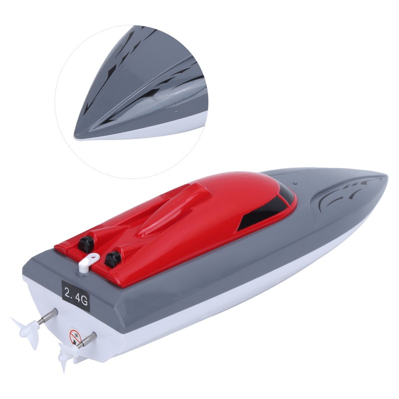 RC Boat High Efficiency Speed Pointed Drag Reduction Sealed Waterproof