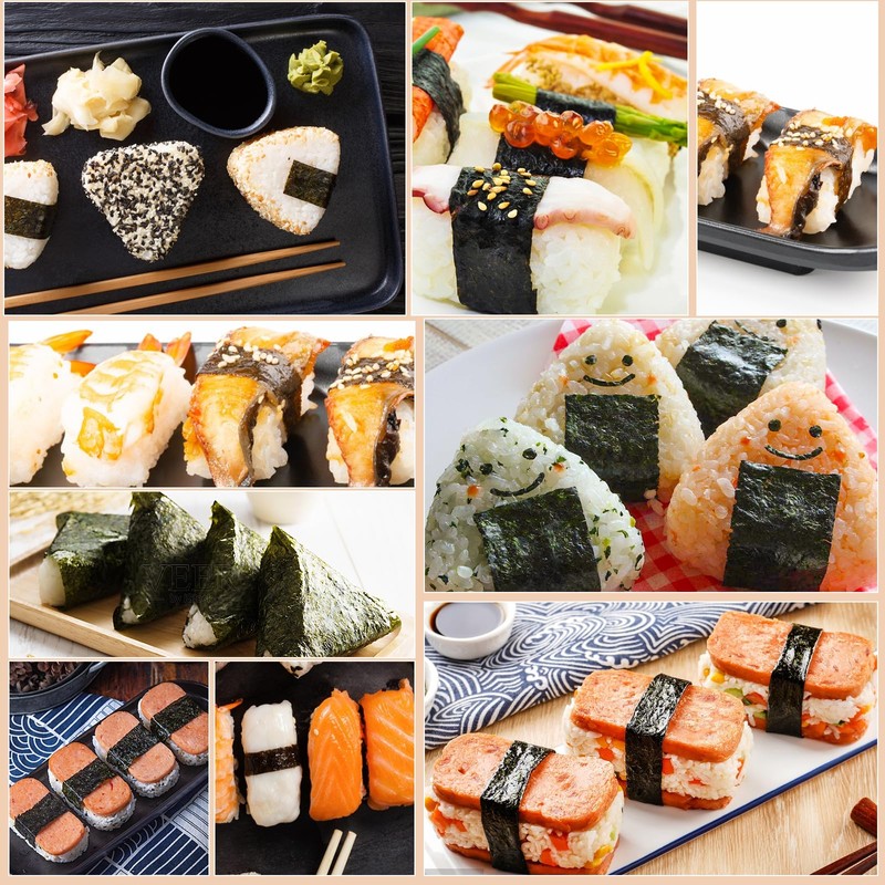 Onigiri Mold, Musubi Press, 4 Pack Triangle Onigiri Rice Ball