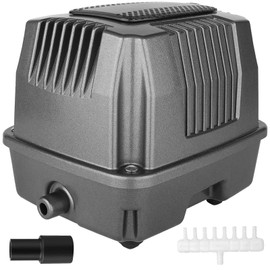 FUMAK Linear Air Pump for Aeration, 950GPH Septic Air Pump Pond Aerator for Koi Pond, Aquarium, Waste Treatment, Fish Farm, Seafood Restaurant, Hydroponic