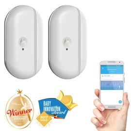 Motorola Smart Nursery Twin Alert Sensor With Window And Door Open And Closed Notifications