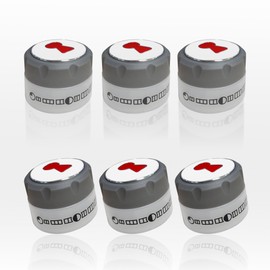 RKJFHIUR Upgraded 91538 Gas Grill Lighted Control Knobs,6 Pack Outdoor Grill knobs Fit for Weber Summit Grill 2012+ 400/600 Series E-470/670, S-460/470/660/670 for Weber Grill Replacement Parts