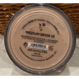 bareMinerals ORIGINAL Loose Powder Foundation SPF 15  Medium Beige 12 ( 8g) New