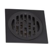 Floor Drain European Style Antique Stainless Steel and Copper Square