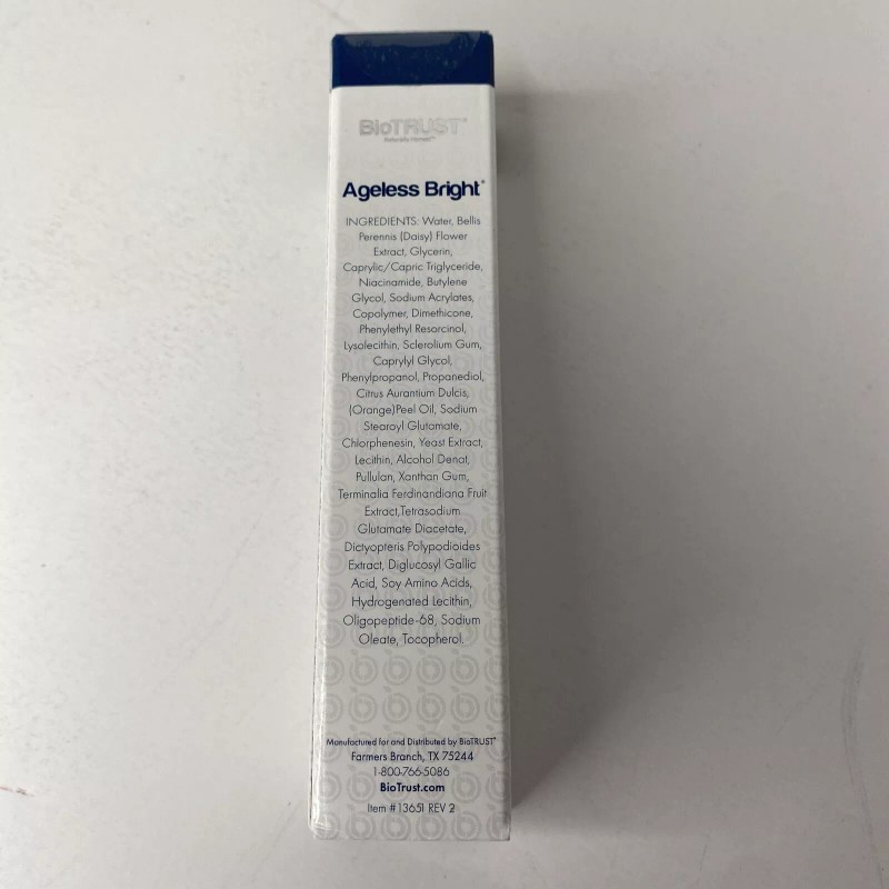 BioTrust Ageless Bright Advanced Pigment Serum, 1 Oz NEW