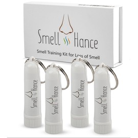 SmellHance - Smell Training Kit for Loss of Smell- 4 Pack Aromatherapy-Inhaler Set-Anosmia