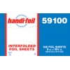 HANDI FOIL Hfa Foil Sheet 9 X 10.75 Int, 3000