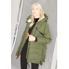 Orolay Women's Thickened Down Jacket Green 2XL