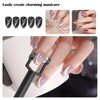 3-in-1-Y-förmiges Cat-Eye-Magnet-Upgrade für Nailart, tragbare Maniküre-Tools sind ergonomische Magnete für