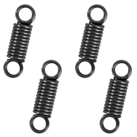 GUNGY Tension Springs with Hooks Piano Wire Tension Spring 35 mm Outer Diameter 10 mm Wire Diameter 1.6 mm Hook Angle 180 Degrees 2 Rounds Maximum Tensile Force 7.9 kg 1.6 x 10 x 35 mm Pack of 4
