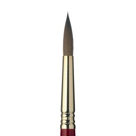 'Escoda : Kolinsky-Tajmyr Sable Round Watercolur Brush Series 1212 ( ferrule diameter 1.1mmHair Leng'