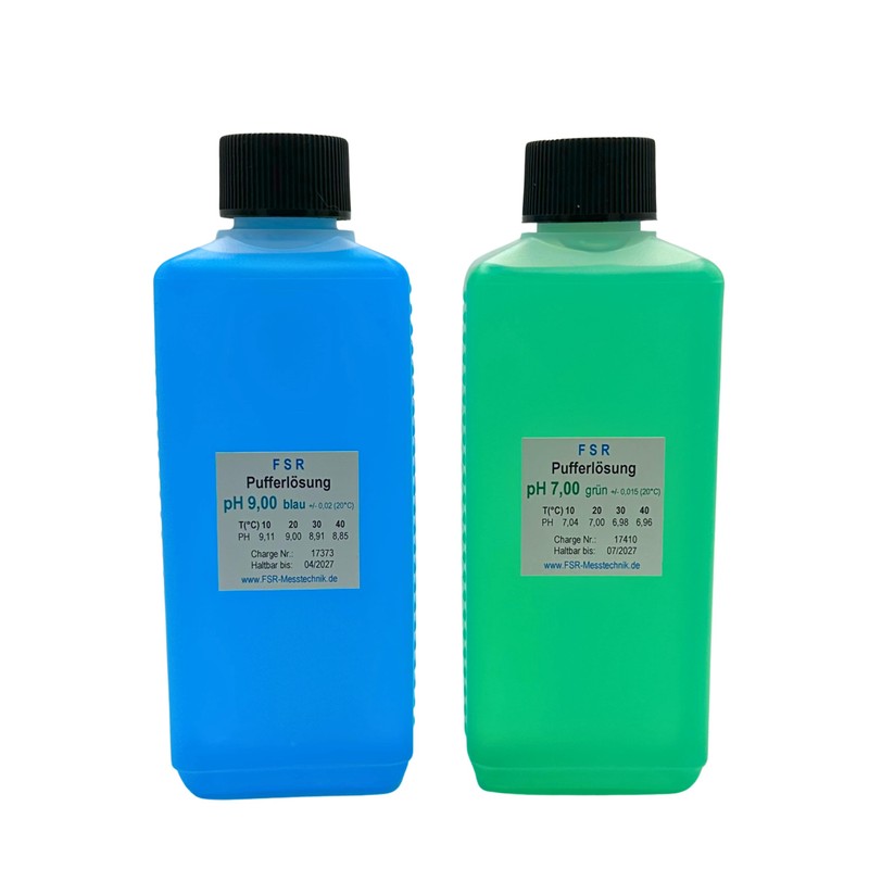 FSRTOP pH 7 und pH 9 Kalibrierlösung Set, je 250