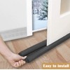MOXVIO Home Double Under Door Draught Excluder, Water Proof Snow