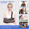 kangshlye Breathable Mesh Arm Sling,Shower Bath Sling Shoulder Brace Support