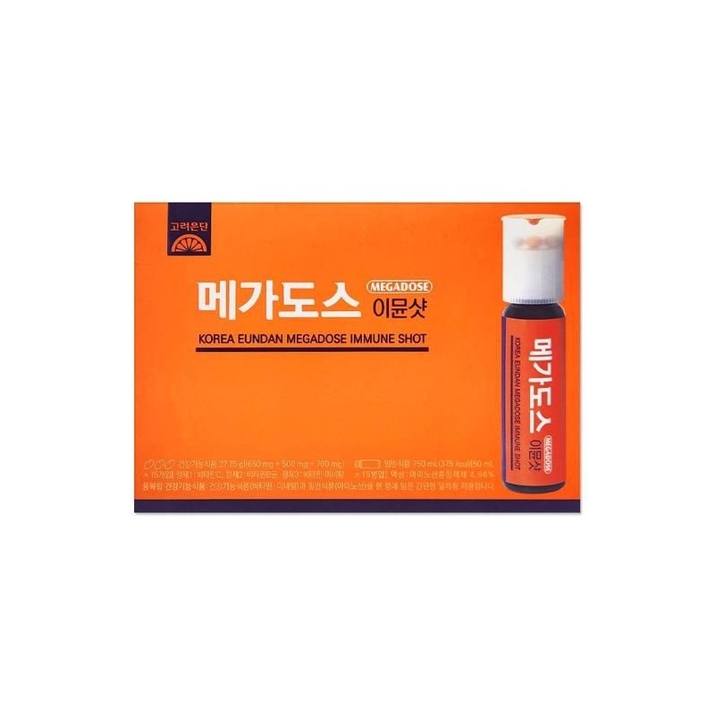 Goryeo Eundan Korea Eundan Megadose Immune Shot 27.75g 15 packs/mjc