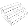 Clear Acrylic 3-Tier Organizer with 6 Equal Compartments – Countertop