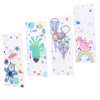 48Pcs Pencil Set Cute Puzzle Comfortable Grip Quadrilateral Design Cartoon