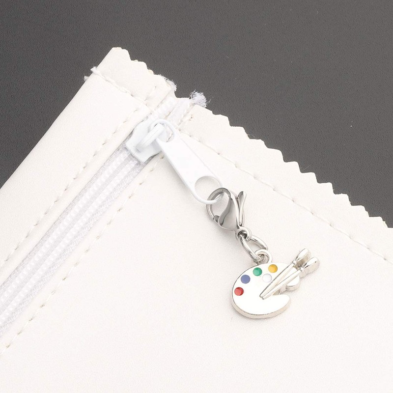 CHOORO Artist Palette Clip-on Charm Paint Palette Zipper Pull Gift