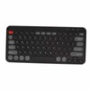 Compact Round Keycaps Mini Keyboard Wireless Bluetooth 2.4G Dual Mode