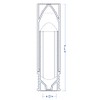 5/16" x 2-3/16" (8mm x 55mm) Grip Pak Centered (Kit)