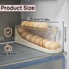 2-Tier Egg Storage for Fridge & Countertop, Space-Saving Egg Holder
