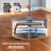 Mop and Bucket Set, Easy-to-use Spin Mop with Separate Dirty