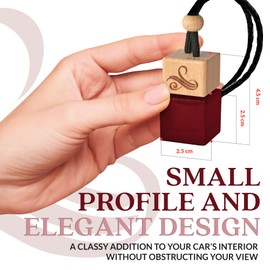 Carat Rouge Car Air Freshener for Women | Baccarat Rouge 540 Car Scents for Women | Car Fragrances - Carat Rouge by Perfa