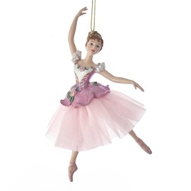 Nutcracker Suite Waltz of Flowers Ballerina Christmas Tree Ornament C7655 New