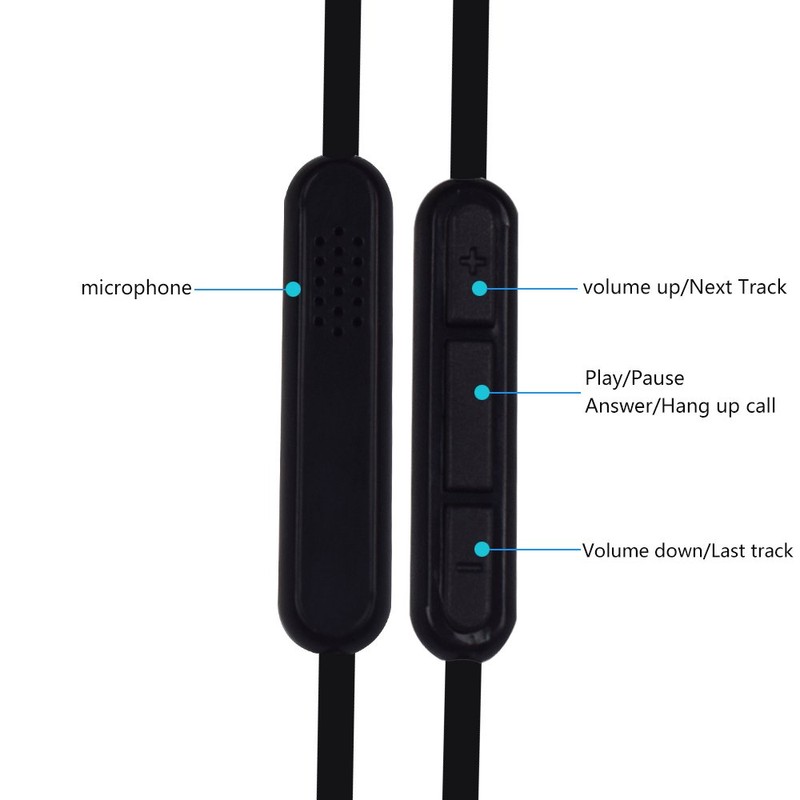 Replacement Extension Audio Cable Cord with Mic Volume Control Fit