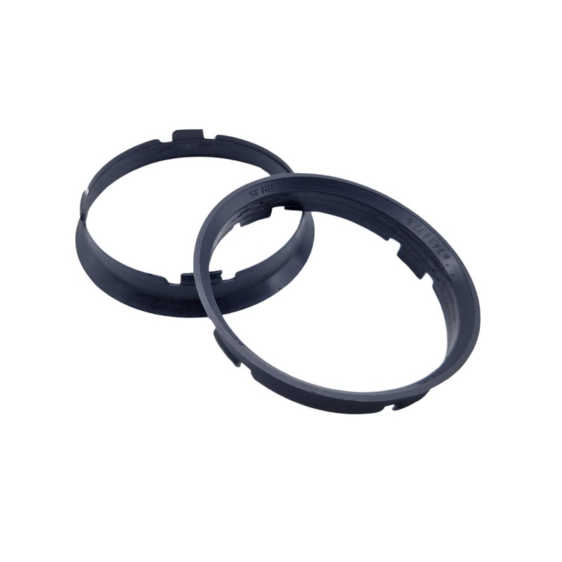 NAAA 4 x centring rings, grey, 74.1-72.6/74.1 to 72.6 mm,