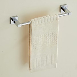 12 Inch Towel Racks for Bathroom Wall Mounted, Chrome Finish Stainless Rack with Towel Bar and Hand Towel Holder, Shower and Bath Towel Rack for Bathroom(Total Length 14-Inch)
