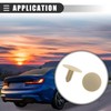 Motoforti Universal Car Trim Door Panel Retainer Clip Rivet,7mm Hole