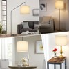 White Lamp Shade, Large Drum Lampshade 13" Top x 13"