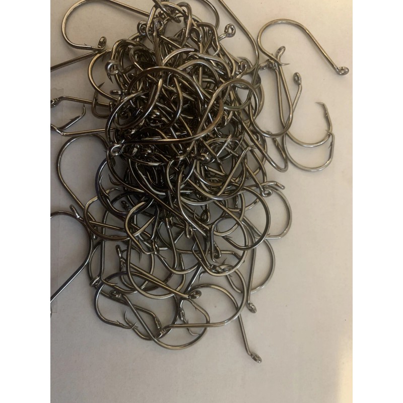 Matzuo 100 4/0 Octopus Circle Hooks Black Chrome BLN Ultra