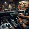 Pegatinas para Botones de Coche, Pegatinas para Luz de Coche