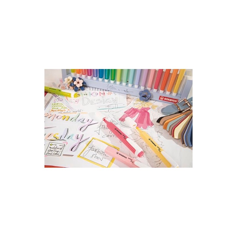STABILO Swing Cool Pastel - Juego de resaltadores (6 unidades)