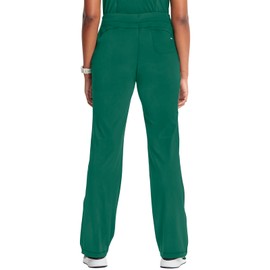 Infinity Cherokee Drawstring Pant for Women Straight Leg with 360 Stretch, Wrinkle-Resistant & 4 Pockets 1123A, M, Hunter Green
