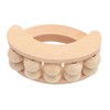 Wooden Massage Ball Roller with 10 Beads Deep Tissue Relief