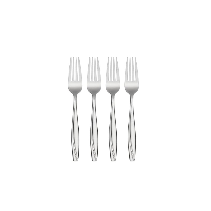 Oneida Camlynn Everyday Flatware Dinner Forks 18/0 Stainless Steel, Set