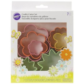 Wilton seven-piece Mini Garden Cookie Cutter Set