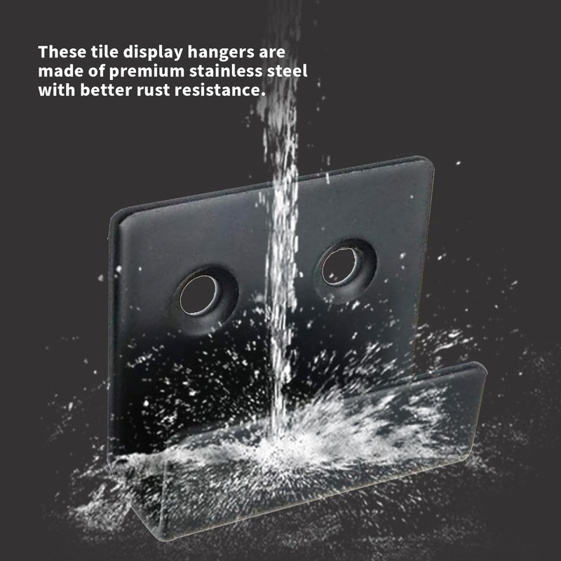 Rannb Wall Mounted Hook Fastene for Ceramic Tile Display Small