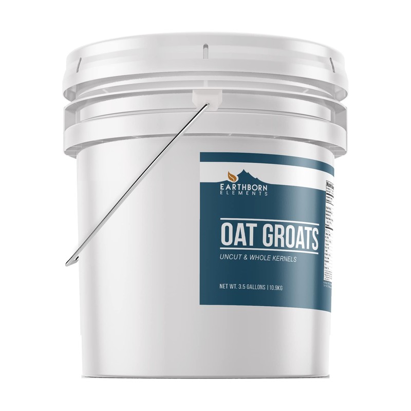 Earthborn Elements Oat Groats (3.5 Gallons), Good Source of Iron