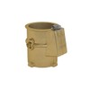 Perma-Cast Anchor Socket, Perma Cast, Bronze, 1.9" Rails/Ladders, 3" PS-3019-B